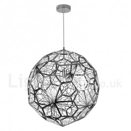 Modern/ Contemporary 1 Light Globe Pendant Light for Living Room Bedroom Dining Room Lamp