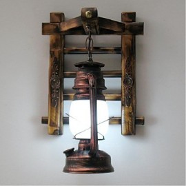 AC 220V-240V E26/E27 Chinese retro nostalgia creative lighting kerosene lamp lanterns Wall Sconces Wall Light