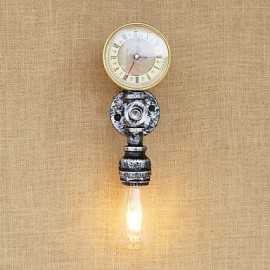 AC 220-240 AC 110-130 40 E26/E27 Simple Country Retro Painting Feature for Mini Style Bulb Included,Ambient Light Wall Sconces Wall Light