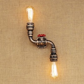 AC 110-130 AC 220-240 80W E26/E27 Rustic/Lodge Country Brass Feature for Mini Style Bulb IncludedAmbient Light Wall Sconces Wall Light