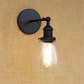 AC 110-130 AC 220-240 40 E26/E27 Country Retro Painting Feature for Mini Style Bulb Included Eye Protection Ambient Light Wall Sconces