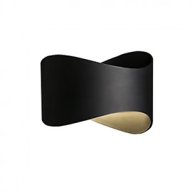 LED Integrated Modern/Contemporary Black Oxide Finish Feature for LED Mini Style Ambient Light Wall Sconces Wall Light