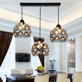 3 Light Rustic/Lodge LED Integrated Living Room,Dining Room,Bed Room E27 Pendant Lights