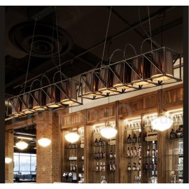 Industrial Style Steel Lighting Dining Room, Living Room, Bar, Coffee Store Pendant Chandelier Light