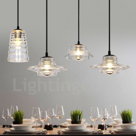 Single Head Glass Pendant Light Living Room Dining Room Bedroom Study Cafe Hallway