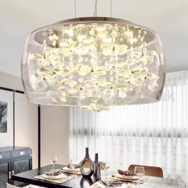 Ideal Lux Audi-80 pendant lamp glass 